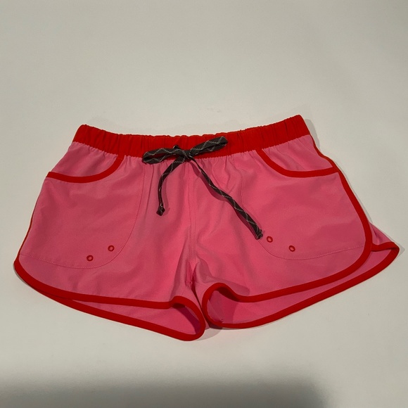 Patagonia Pants - Patagonia Sz S Shortie Board Shorts Pink Orange Red